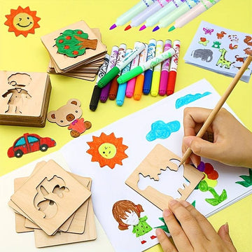 20pcs Wooden DIY