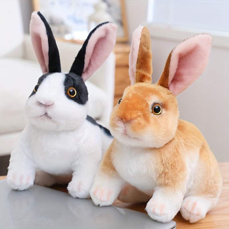 Realistic Plush Bunny