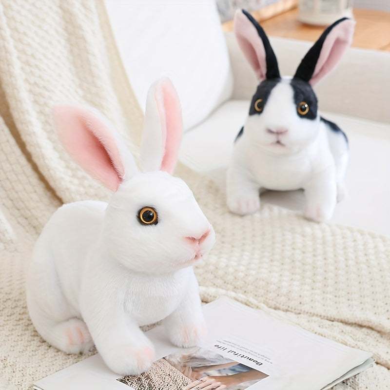 Realistic Plush Bunny