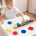 Color and Shape Wooden Puzzle