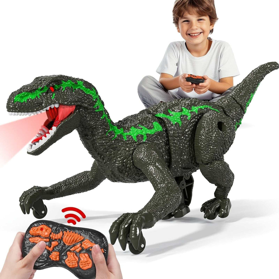 Rechargeable RC Velociraptor