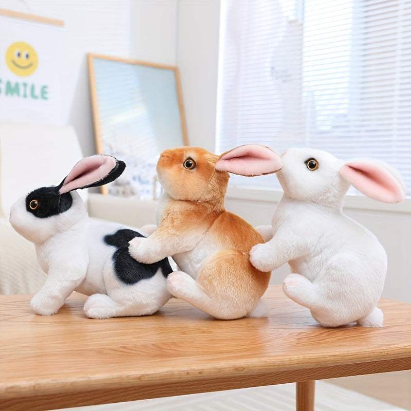 Realistic Plush Bunny