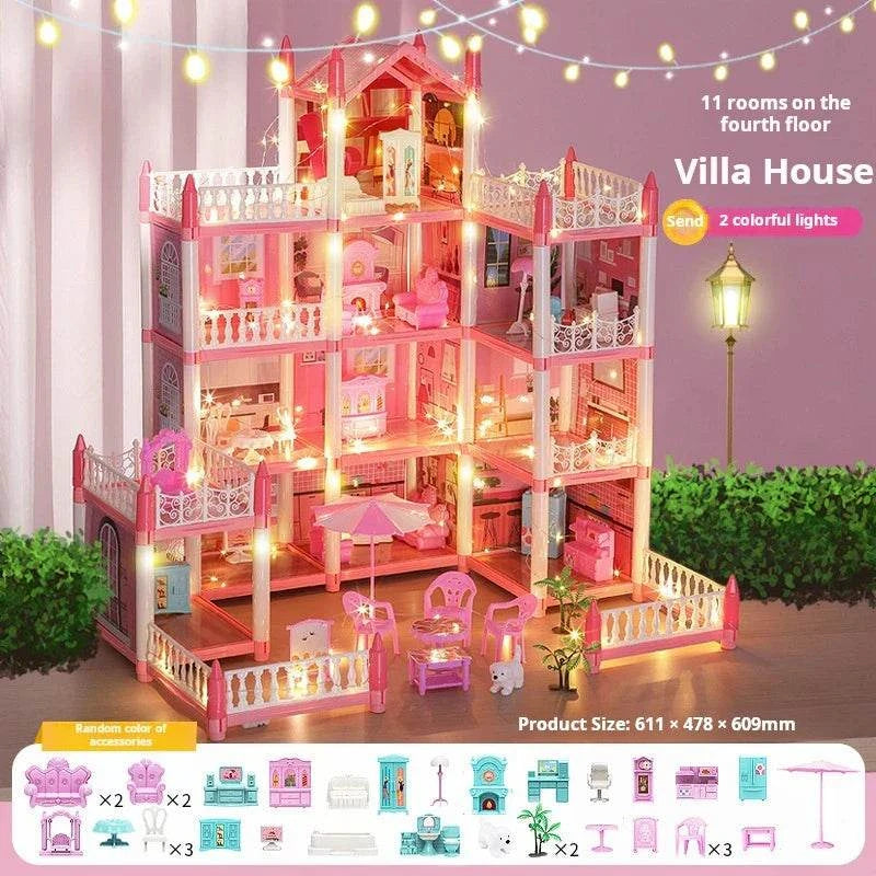 DIY 3D Princess Castle