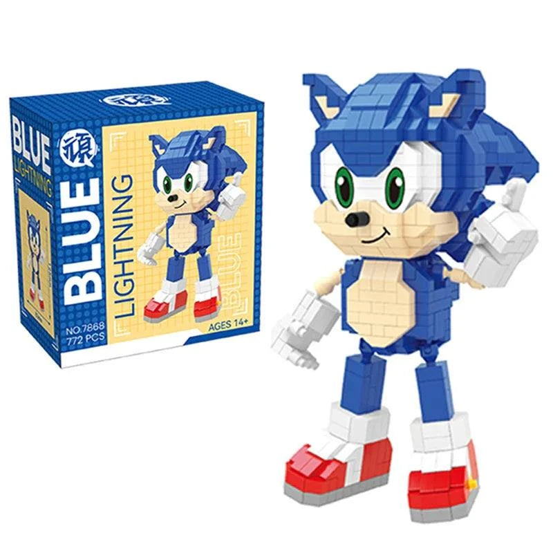 Sonic Cartoon Building Blocks