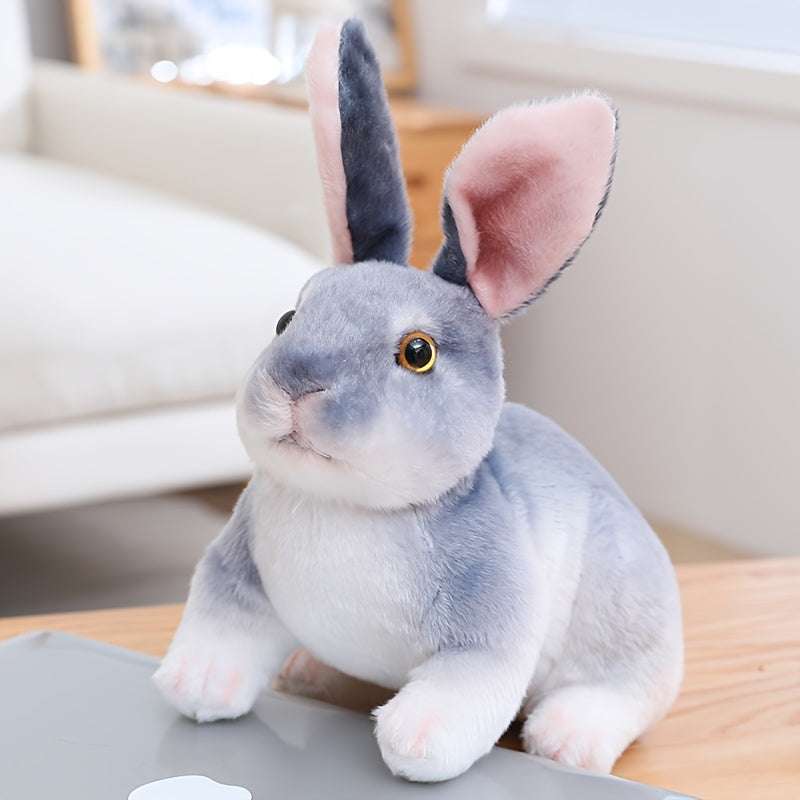 Realistic Plush Bunny