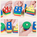 Color and Shape Wooden Puzzle