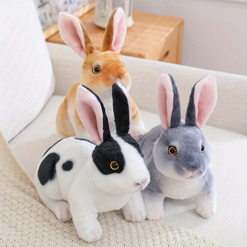 Realistic Plush Bunny